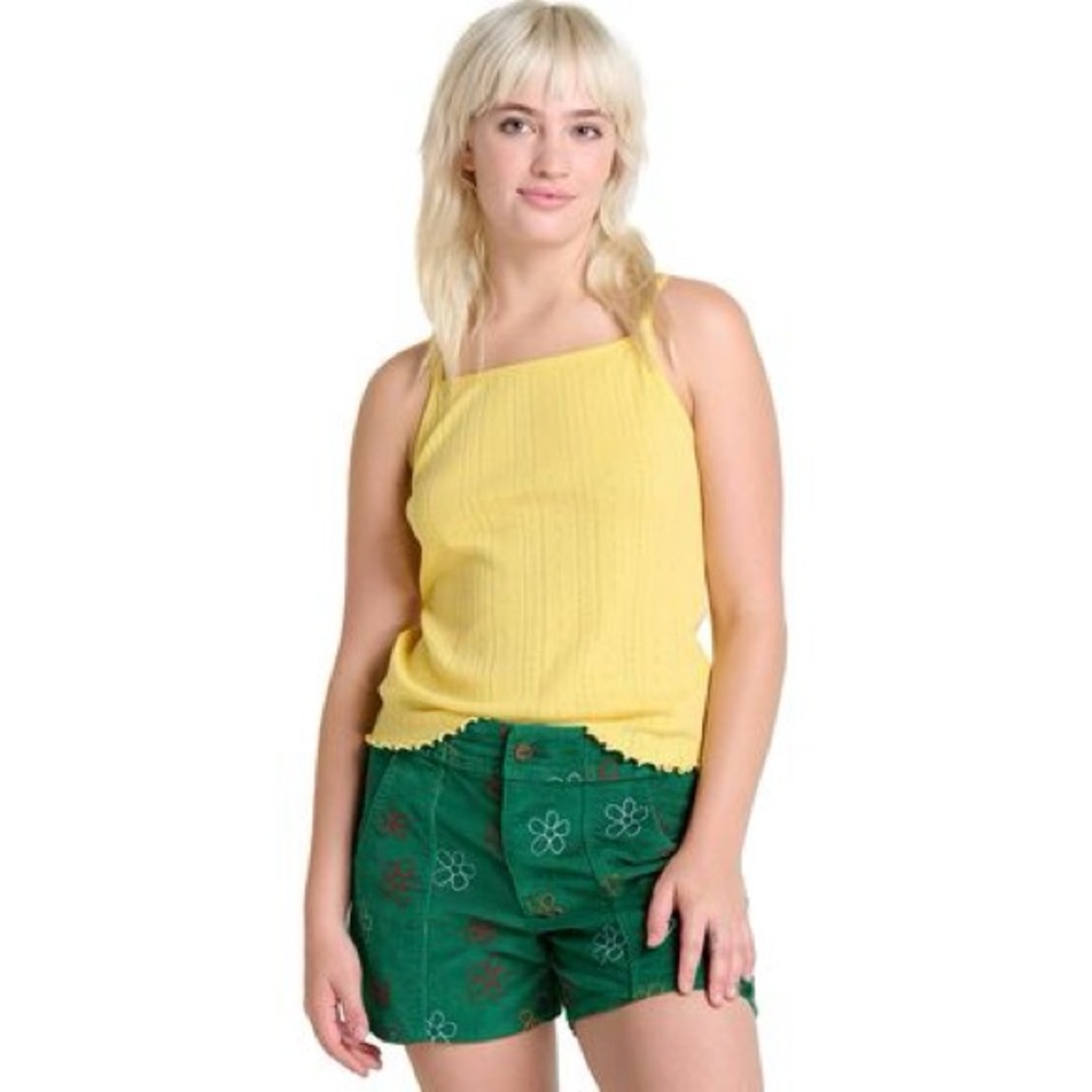 Toad & Co. Yellow Pointelle Cami